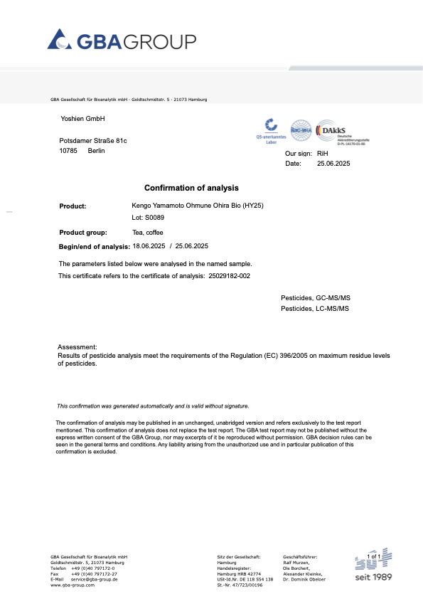 Test results