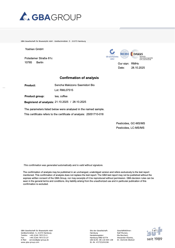 Test results Test results